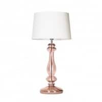 Lampa stołowa Versailles Transparent Copper L204461228 4concepts