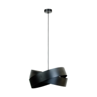 1142 Lampa wisząca TORNADO II 50 cm czarna/black ZUMA LINE