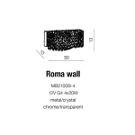 Kinkiet Roma AZ1511 Azzardo