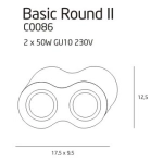 Plafon BASIC ROUND II C0086 - zdjęcie dodatkowe 1