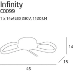 Plafon Infinity C0099 - zdjęcie dodatkowe 1
