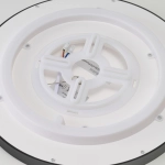 Plafon ARNOR 30 ROUND CCT (18W+15W) WH AZ6538 AZZARDO - zdjęcie dodatkowe 2