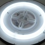Plafon ARNOR 30 ROUND CCT (18W+15W) WH AZ6538 AZZARDO - zdjęcie dodatkowe 3