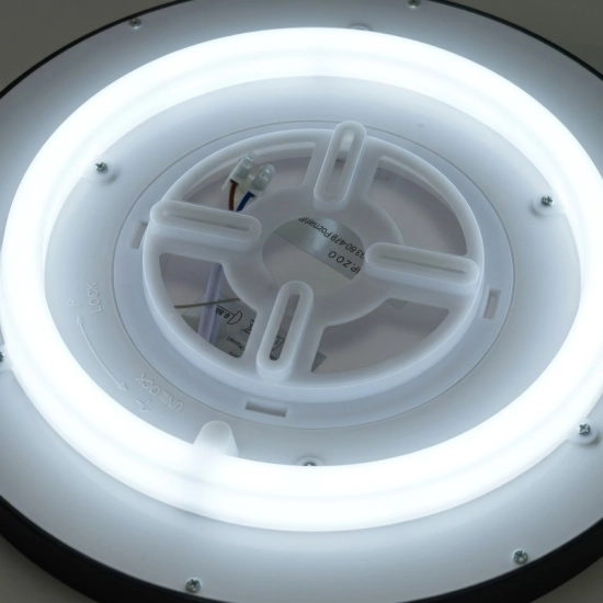 Plafon ARNOR 30 ROUND CCT (18W+15W) WH AZ6538 AZZARDO - zdjęcie dodatkowe 3