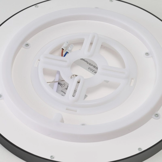 Plafon ARNOR 30 ROUND CCT (18W+15W) BK AZ6539 AZZARDO - zdjęcie dodatkowe 2