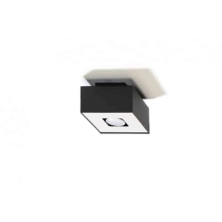 Plafon Kostka Mono 1 Czarny SL.0070 SOLLUX LIGHTING