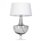 Lampa stołowa Oxford Transparent Black L048311501 4concepts