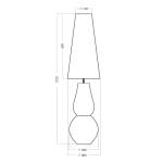 Lampa podłogowa Milano White L201081803 4concepts L201081803 - zdjęcie 3