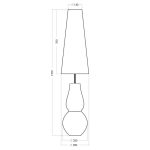 Lampa podłogowa Milano Black L202081804 4concepts L202081804 - zdjęcie 3