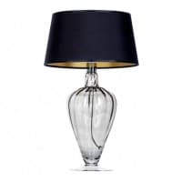Lampa stołowa Bristol Transparent Black L046311514 4concepts