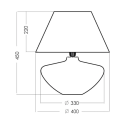 Lampa stołowa Madrid Green L008811206 4concepts L008811206 - zdjęcie 2