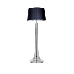 Lampa podłogowa ZURICH transparent black L213282258 4Concepts