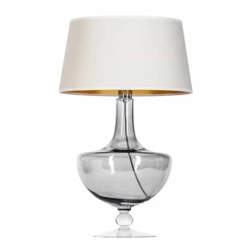 Lampa stołowa Oxford Transparent Black L048311503 4concepts