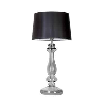 Lampa stołowa Versailles Transparent Black L204361247 4concepts