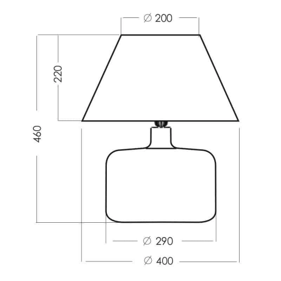 Lampa stołowa Paris L002011214 4concepts L002011214 - zdjęcie 2