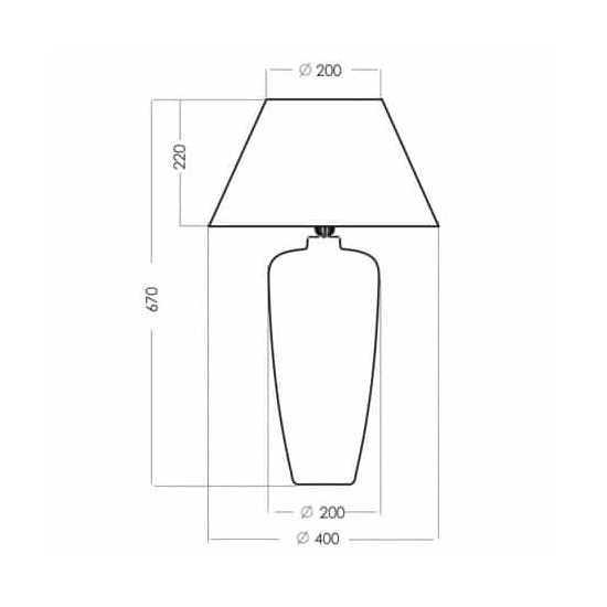 Lampa stołowa Bilbao Violet L019711215 4concepts L019711215 - zdjęcie 2