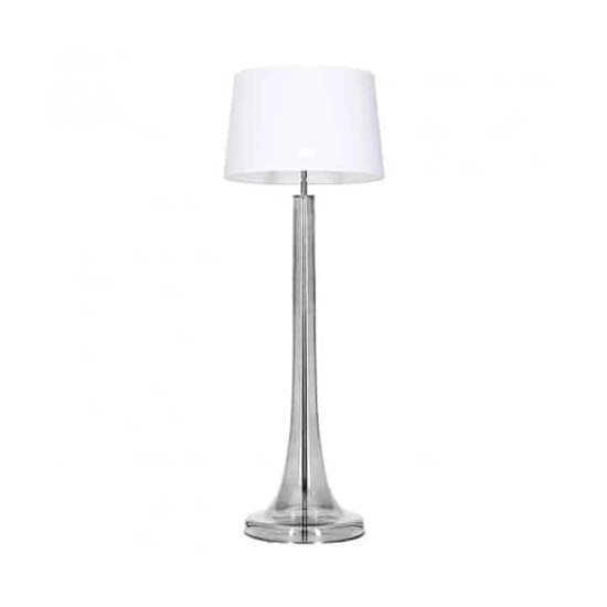 Lampa podłogowa ZURICH TRANSPARENT BLACK L213282259 4Concepts