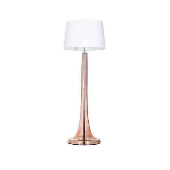 Lampa podłogowa ZURICH transparent copper L213382259 4Concepts