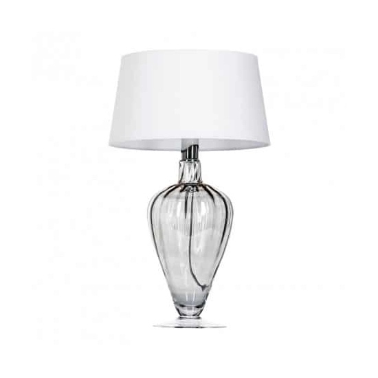 Lampa stołowa Bristol Transparent Black L046311501 4concepts