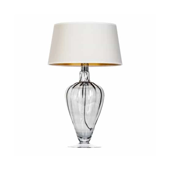 Lampa stołowa Bristol Transparent Black L046311503 4concepts