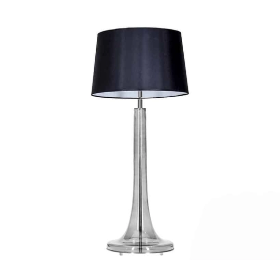 Lampa stołowa Lozanna Transparent Black L214282229 4Concepts