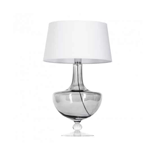Lampa stołowa Oxford Transparent Black L048311501 4concepts
