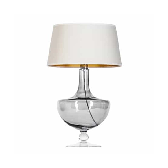 Lampa stołowa Oxford Transparent Black L048311503 4concepts