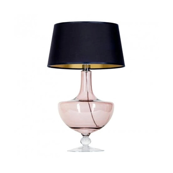 Lampa stołowa Oxford Transparent Copper L048411514 4concepts