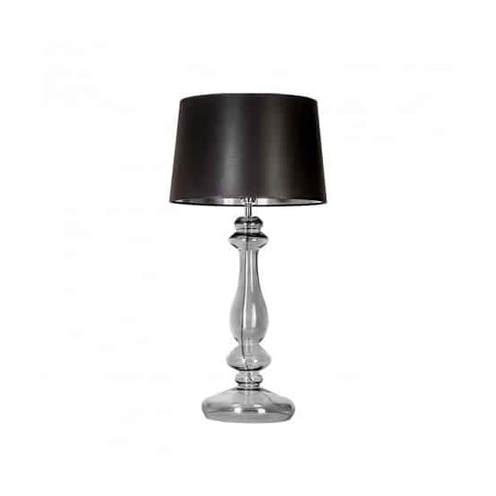 Lampa stołowa Versailles Transparent Black L204361261 4concepts