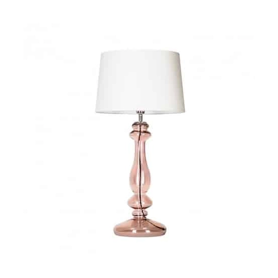 Lampa stołowa Versailles Transparent Copper L204461228 4concepts