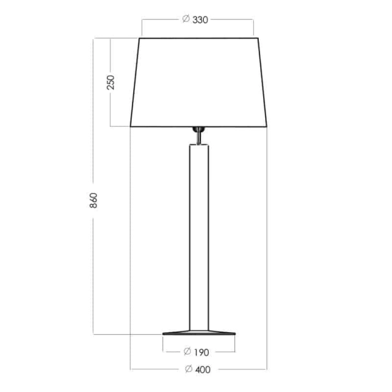 Lampa stołowa Fjord White L207164228 4concepts L207164228 - zdjęcie 3