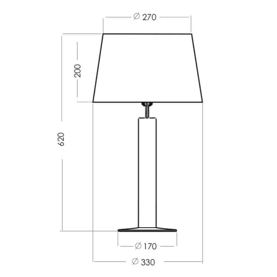 Lampa stołowa Little Fjord White L054164217 4concepts L054164217 - zdjęcie 3