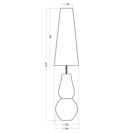 Lampa podłogowa Milano Black L202081804 4concepts L202081804 - zdjęcie 3