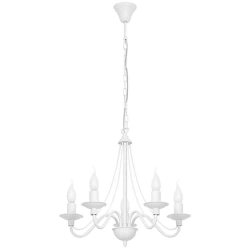 Lampa wisząca RÓŻA BIAŁA 397F ALDEX - zdjęcie produktu