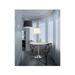 Kinkiet ADAM WALL S black AZ1843+AZ2586 śr. 30cm AZZARDO
