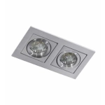 Lampa wpuszczana PACO 2 AZ0798 Aluminium AZZARDO