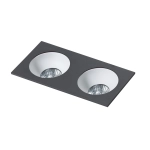 Oprawa stropowa HUGO 2 Downlight AZ1740 black AZZARDO