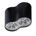 Plafon BROSS 2 AZ0782 BK/ALU