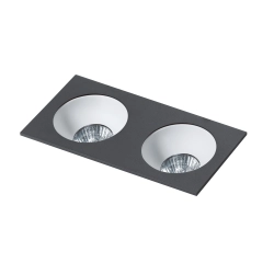 Oprawa stropowa HUGO 2 Downlight AZ1740 black AZZARDO
