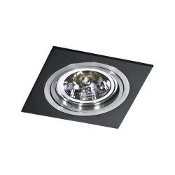 Oprawa stropowa Siro 1 AZ0769 Black/Aluminium AZZARDO
