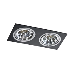 Oprawa stropowa Siro 2 AZ0772 Black/Aluminium AZZARDO