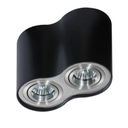 Plafon BROSS 2 AZ0782 BK/ALU