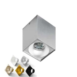 Plafon HUGO 1 AZ0828 Aluminium AZZARDO