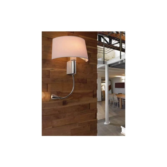 Kinkiet AMADEO LED OVAL WHITE AZ2418+AZ2421 AZZARDO