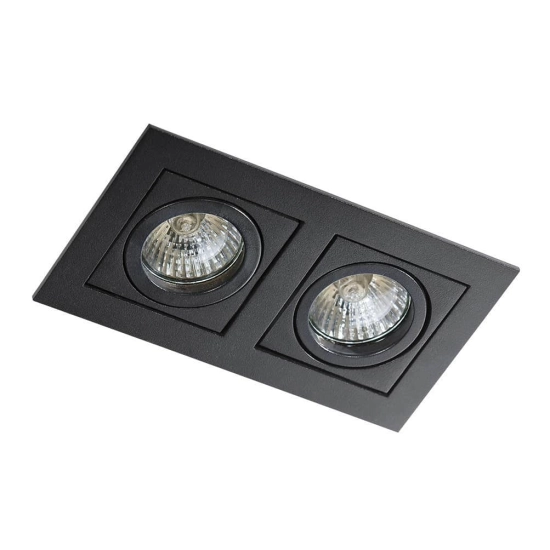 Oprawa stropowa Paco 2 AZ0800 Black AZZARDO