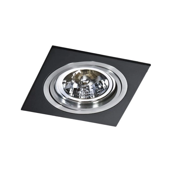 Oprawa stropowa Siro 1 AZ0769 Black/Aluminium AZZARDO