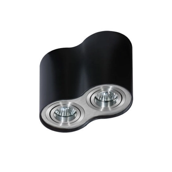 Plafon BROSS 2 AZ0782 BK/ALU