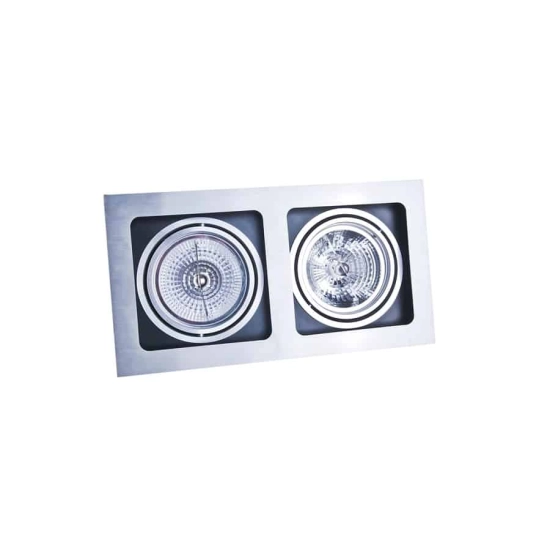 Oprawa podstropowa Sisto 2pł Aluminium AZ0794 AZZARDO