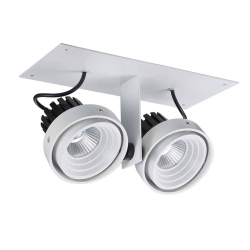 Lampa podtynkowa Patrizio GL7118-2/2X12W 3000K WH+BL Italux - zdjęcie produktu
