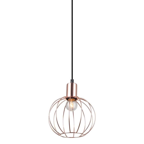 Lampa wisząca 1pł GERVAIS MDM-3344/1 BK+COP Italux - zdjęcie produktu